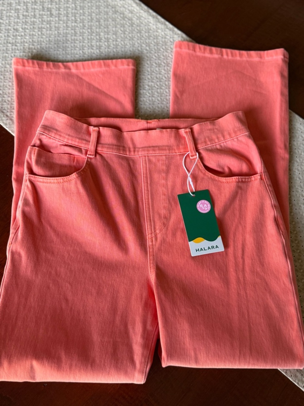 Halara Flex high waisted colorful bootcut denim Sz M 8-10 NWT - Picture 2 of 7